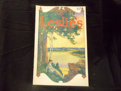 1914 MAY 28 LESLIE'S WEEKLY MAGAZINE - GREAT PHOTOS & ADS - ST 1277