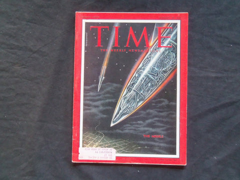 1956 JANUARY 30 TIME MAGAZINE - THE MISSILE - T 1522