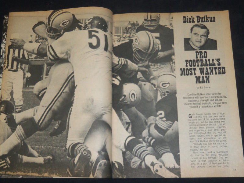 1971 PRO FOOTBALL MAGAZINE - JOE NAMATH COVER - SP 2651