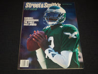 1989 STREET & SMITH'S PRO FOOTBALL MAGAZINE - RANDALL CUNNINGHAM - E 12642