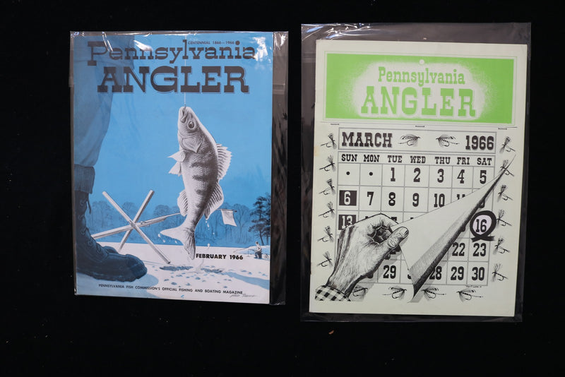 1966 PENNSYLVANIA ANGLER MAGAZINE - LOT OF 11 - O 3750