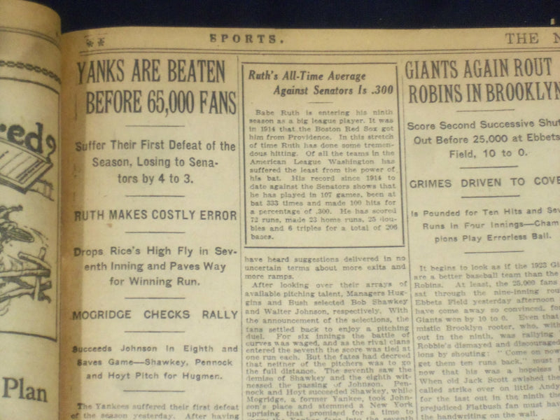 1923 APRIL 23 NEW YORK TIMES - JERSEY FOREST FIRE DESTROYS 23 HOMES - NT 8353