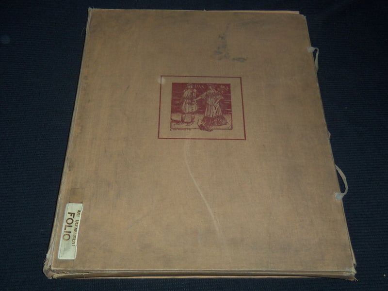1907 THE PALACE OF PEACE AT THE HAGUE VOLUME BY CARNEGIE FOUNDATION - Z 274