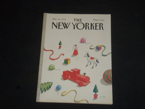 1984 DECEMBER 24 THE NEW YORKER MAGAZINE - ILLUSTRATED COVER - NY 2213