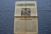 1945 SEPTEMBER 1 6 JAHRE AKTIVDIENST NEWSPAPER - GERMAN - K 3126