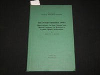 1946 THE INTERVERTEBRAL DISCS HARDCOVER BOOK BY ORMOND A. BEADLE - KD 6457