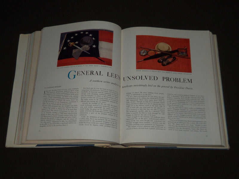 1958 THE FIRST YEAR OF AMERICAN HERITAGE BOOK - FIRST SIX ISSUES - KD 4868