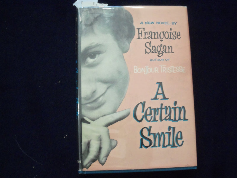 1956 A CERTAIN SMILE HARDCOVER BOOK BY FRANCOISE SAGAN - KD 8681