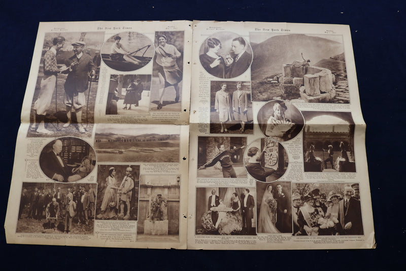 1927 MAY 1 NEW YORK TIMES PICTURE SECTION - BOBBY JONES - NP 8882
