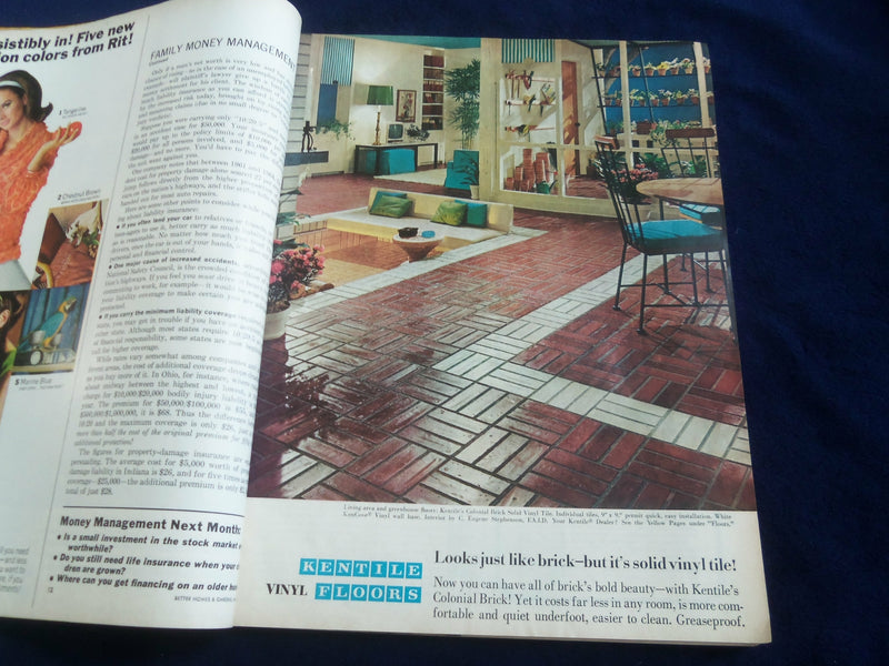 1966 MAY BETTER HOMES AND GARDENS MAGAZINE - NICE COVER, PHOTOS & ADS - ST 4628O