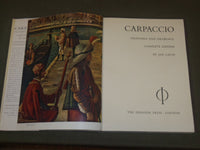 1962 CARPACCIO PAINTINGS AND DRAWINGS BY JAN LAUTS -COMPLETE EDITION BOOK - I 30