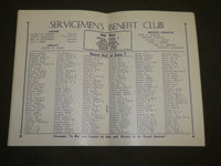 1943 NOV 27 YOUR NEIGHBORHOOD SERVICEMENS BENEFIT DANCE PROGRAM - J 3538