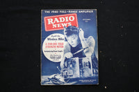 1939 DECEMBER RADIO NEWS MAGAZINE - LEONORE KINGSTON, NBC, W9CHD COVER - E 10592