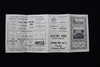 1920'S THE AUDITORIUM THEATRE BEAUTIFUL AT ELECTRIC PARK PROGRAM - K 1898