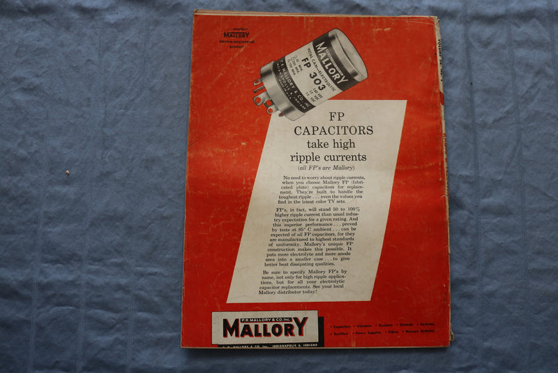 1956 AUGUST RADIO & TELEVISION NEWS MAGAZINE - HI-FI STEREO COVER - ST 1005U