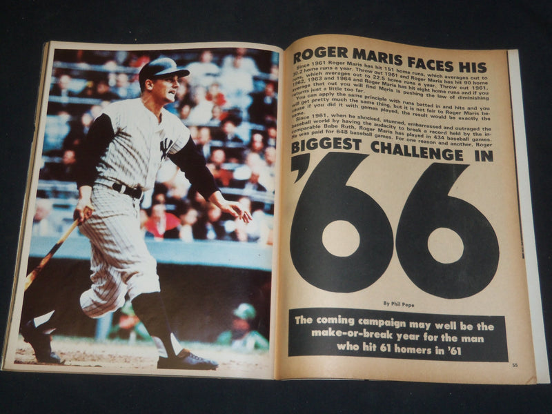 1966 MARCH COMPLETE SPORTS MAGAZINE - ELGIN BAYLOR COVER - SP 2659
