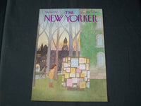 1979 MARCH 26 NEW YORKER MAGAZINE FRONT COVER ONLY - GREAT ART FOR FRAMING