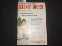 1960 DECEMBER SCIENCE DIGEST MAGAZINE - RUBBER VALVE HEART - J 9988
