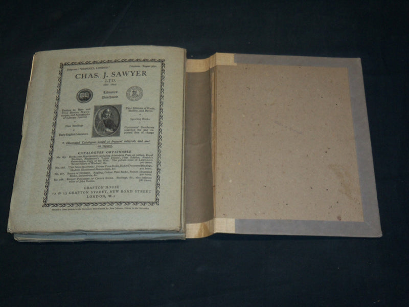 1936-1942 TRANSACTIONS OF BIBLIOGRAPICAL SOCIETY LOT OF 3 - 11 ISSUES - KD 4598