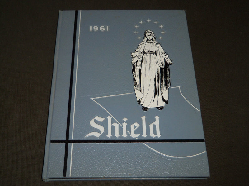 1961 SHIELD MORRIS CATHOLIC HIGH SCHOOL YEARBOOK - DENVILLE, NEW JERSEY- YB 1388