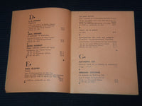 1938 CATALOGUE GENERAL DES EDITIONS G. L. M. - PARIS - FRENCH - J 7964