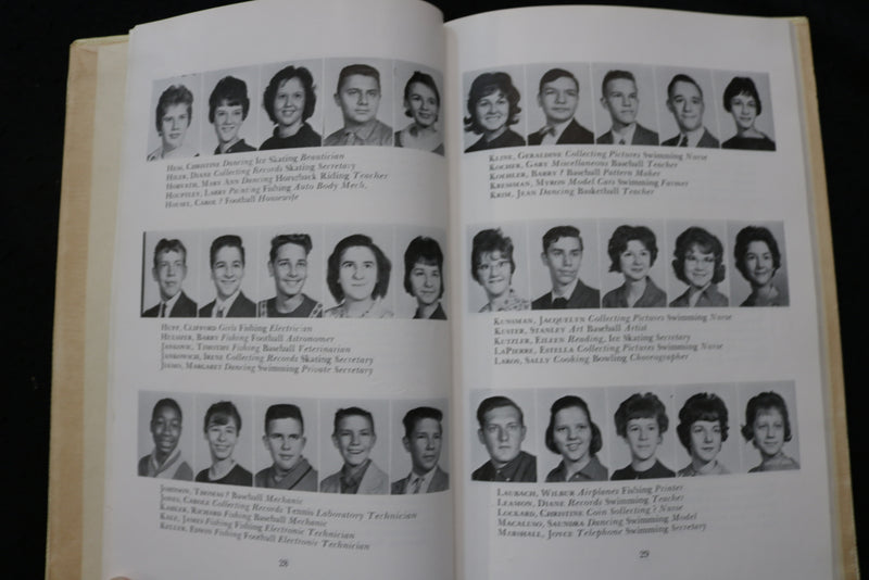 1961 WOLF JUNIOR HIGH SCHOOL YEARBOOK - EASTON, PENNSYLVANIA - YB 3497
