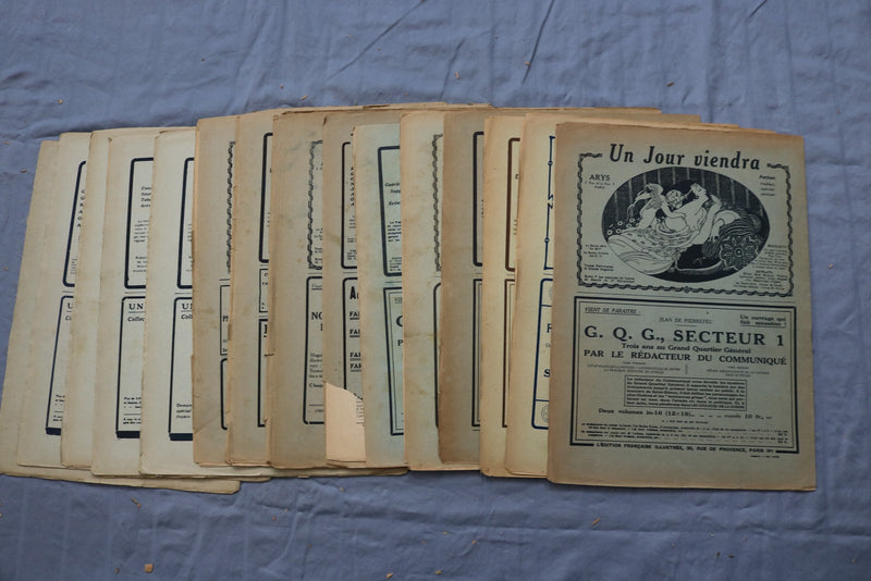 1920 LA VIE AERIENNE MAGAZINE - FRENCH - LOT OF 15 - O 3858