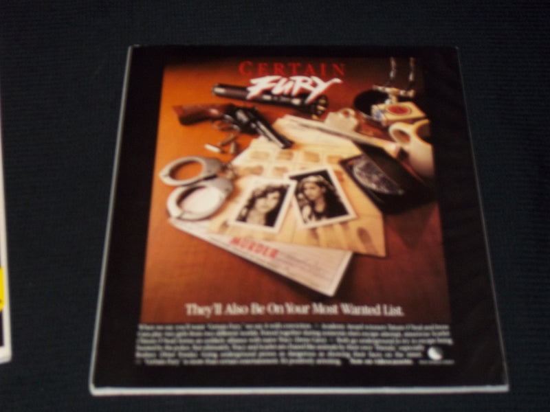 1985 SEPTEMBER VIDEO TIMES MAGAZINE - LILLIE STREETWISE FRONT COVER - E 13784
