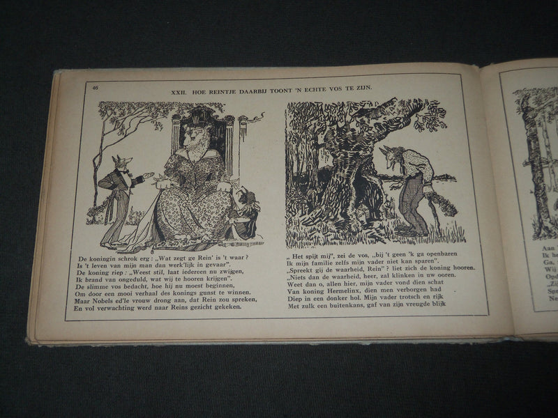 REINAART DE VOS VOOR KINDEREN BEWERKT BY P. A. E. OOSTERHOFF - DUTCH - KD 4783