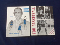 1983-86 FAIRLEIGH DICKINSON MEN'S & WOMEN'S BSKT YEARBOOOKS -LOT OF 11-O 2890D