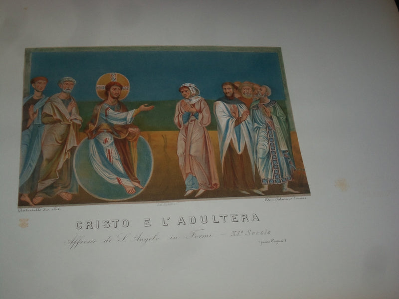 1871 STUDI SUI MONUMENTI DELLA ITALIA MERIDIONALE SALAZARO VOLUME NO. 1 - Z 7