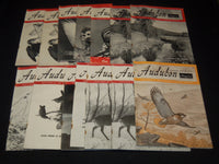 1955-1957 AUDUBON MAGAZINES LOT OF 14 - AUDUBON SOCIETY - NICE COVERS - WR 104N