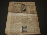1944 JANUARY 18 NY POST NEWSPAPER - BRITAIN PROTESTS RED LIE - NP 2011