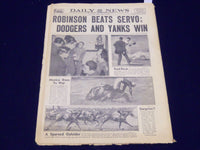 1942 MAY 29 NEW YORK DAILY NEWS - ROBINSON BEATS SERVO - NP 1897