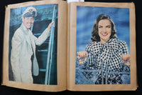 1940'S HOLLYWOOD SCRAPBOOK - HUMPHREY BOGART-CLARK GABLE-FRANK SINATRA - E 24930