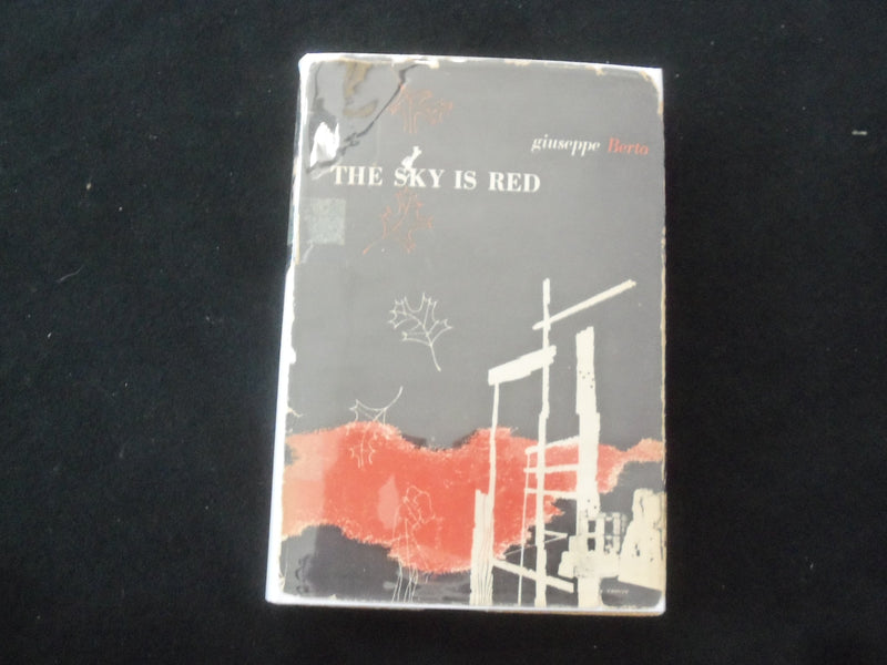 1948 THE SKY IS RED HARDCOVER BOOK BY GIUSEPPE BERTO - KD 9291