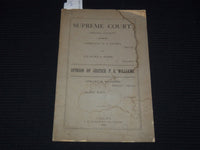 1889 ONEIDA COUNTY SUPREME COURT OPINION OF JUSTICE P. C. WILLIAMS - K 3108
