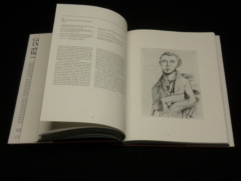 1987 GERMAN DRAWINGS AND WATERCOLORS HARDCOVER BOOK - SWISS WORKS - R 723T