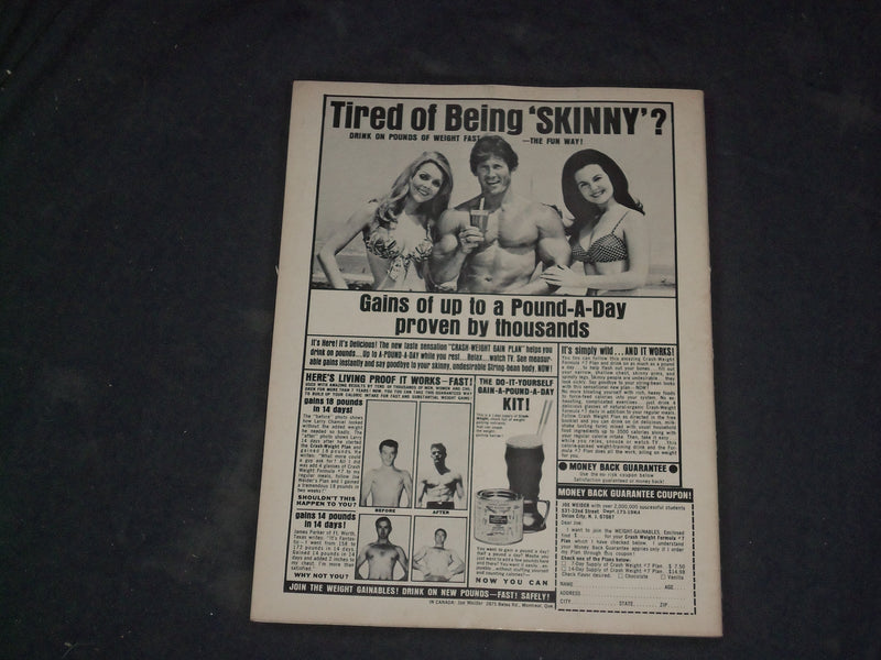 1969 JANUARY THE RING MAGAZINE - JACK JOHNSON, FAKER OR LOSER? COVER - CW 661