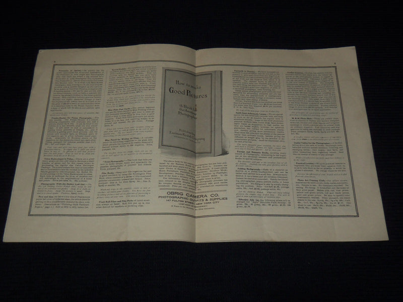 1912-1913 PHOTOGRAPHIC TOPICS MAGAZINE LOT OF 7 - NEW YORK - K 3117