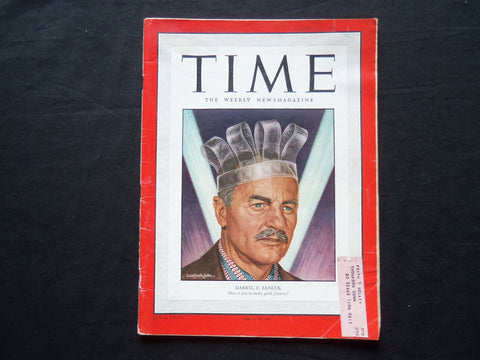 1950 JUNE 12 TIME MAGAZINE - DARRYL F. ZANUCK - T 1230
