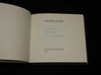 1965 ARANY ES KEK SZAVAKKYAL DSIDA HARDCOVER BOOK - HUNGARIAN - J 7037