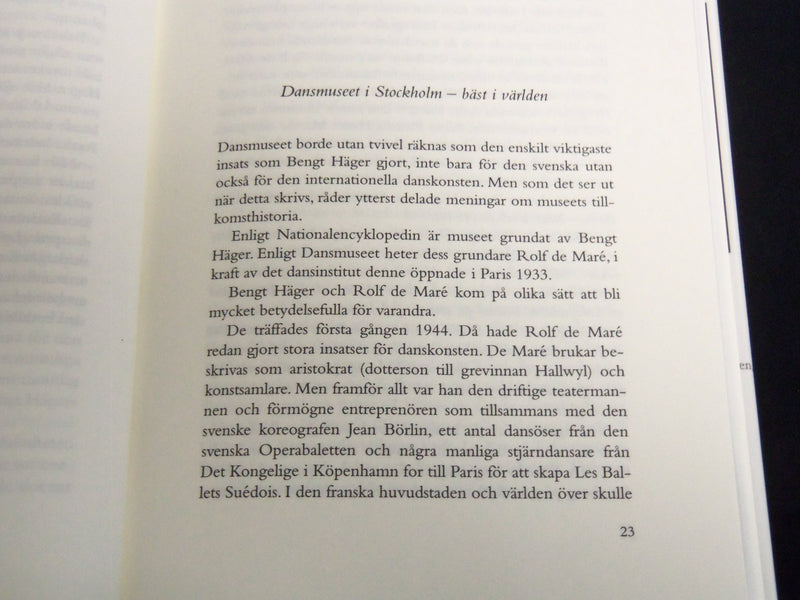 2006 DANS MED HAGER HARDCOVER BOOK BY NANCY WESTMAN - SWEDISH - KD 5980M
