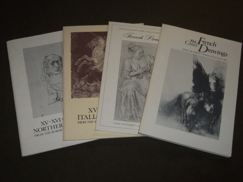 1978-1980 ROBERT LEHMAN COLLECTION CATALOG LOT OF 4 - SOFTCOVER - KD 5105