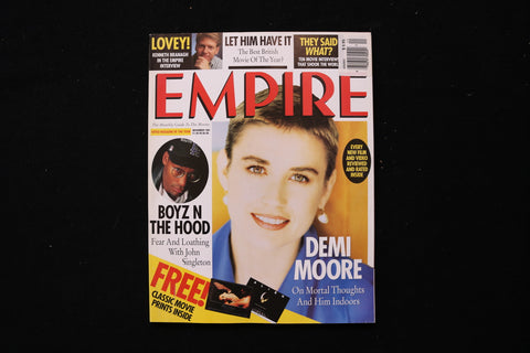 1991 NOVEMBER EMPIRE MAGAZINE - DEMI MOORE COVER - E 24113