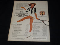 1985 FEBRUARY WORLD TENNIS MAGAZINE - CHRIS EVERT LYLOD & JOHN COVER - E 5411