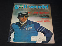 1980 MARCH 14 GOLF WORLD MAGAZINE - BYU'S BOBBY CLAMPETT FRONT COVER - E 6983