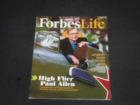 2013 SUMMER FORBES LIFE MAGAZINE - PAUL ALLEN COVER - SP 7327