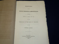 1840 IPSWICH MASSACHUSETTS MINUTES OF GENERAL ASSOCIATION REPORT - J 4570