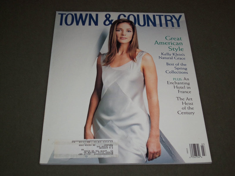 1994 MARCH TOWN & COUNTRY MAGAZINE - KELLY KLEIN - SP 5958